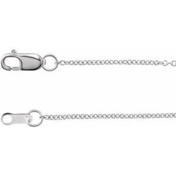10K White 1 mm Cable 24